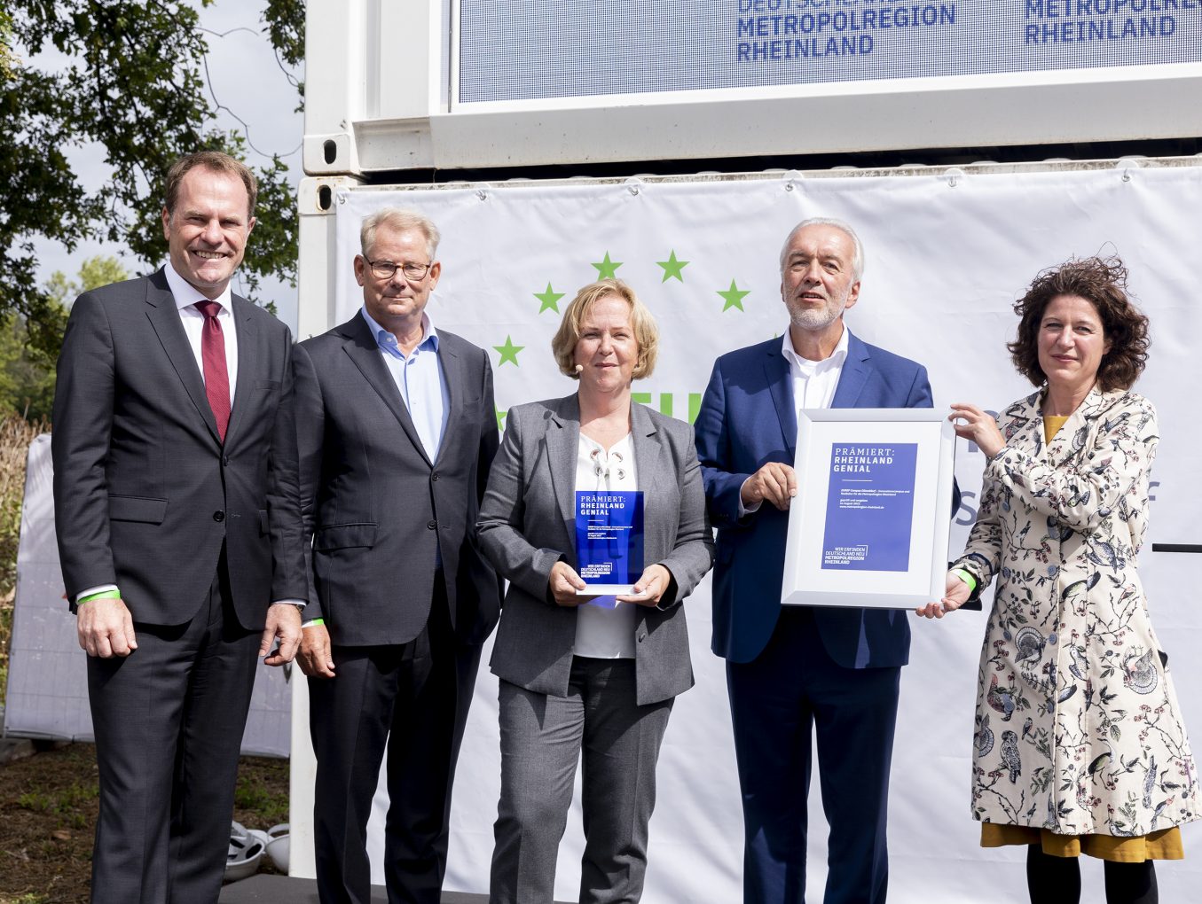 Metropolregion zeichnet den EUREF Campus mit dem Rheinland Genial Award aus