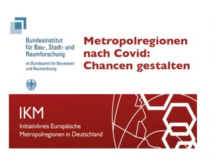 „Metropolregionen nach Covid: Chancen gestalten“ am 14. September 2021