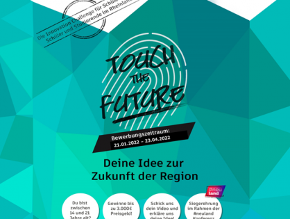 Start der Rheinland Innovation Challenge „touch the future” - Ideeneinreichungen ab sofort möglich