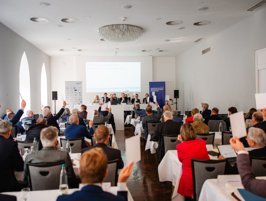 Ordentliche Mitgliederversammlung des Metropolregion Rheinland e.V.  am 11. Mai 2026 um 17:30 Uhr in Köln