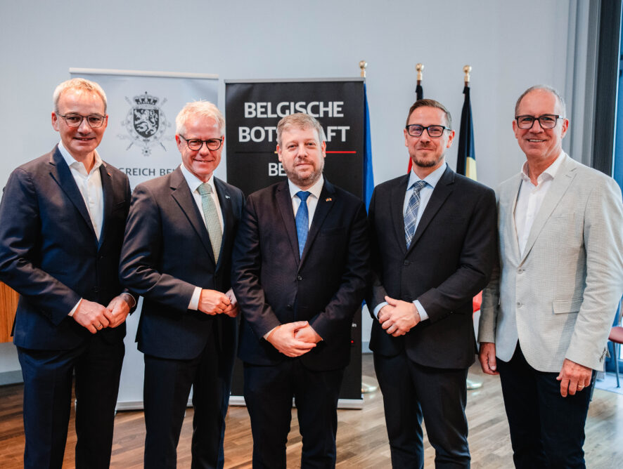Montzenroute im Fokus bei Empfang in der Belgischen Botschaft