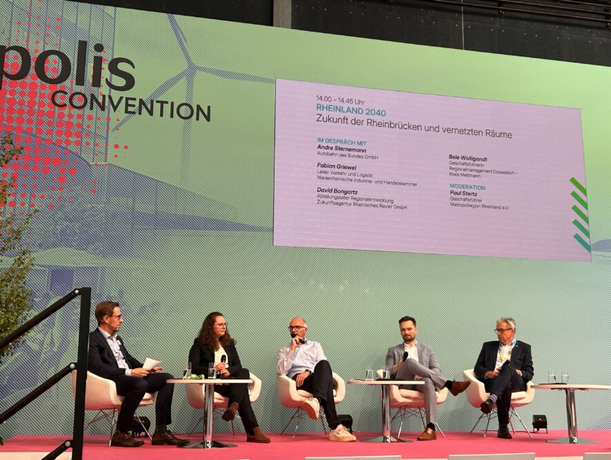 MRR-Vorhaben „Rheinland 2040“ Thema auf der polis Convention 2026